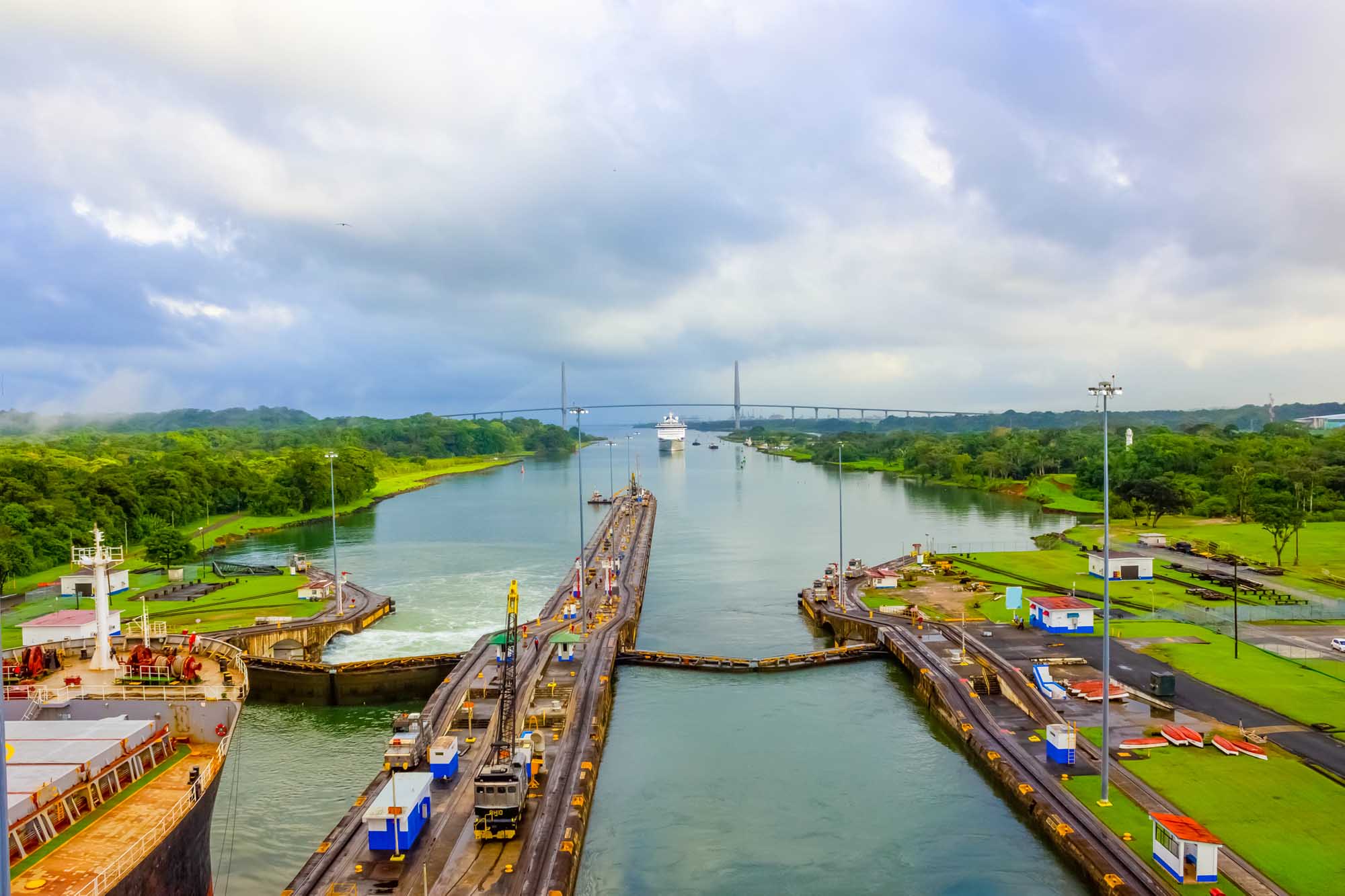 View,Of,Panama,Canal,From,Cruise,Ship,At,Panama shutterstock-1600533226.jpg